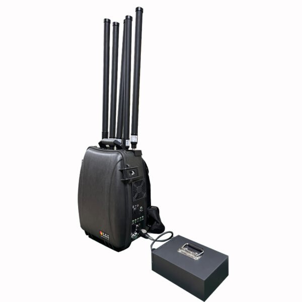 Backpack 6 Bands Anti Drone Jammer 300W